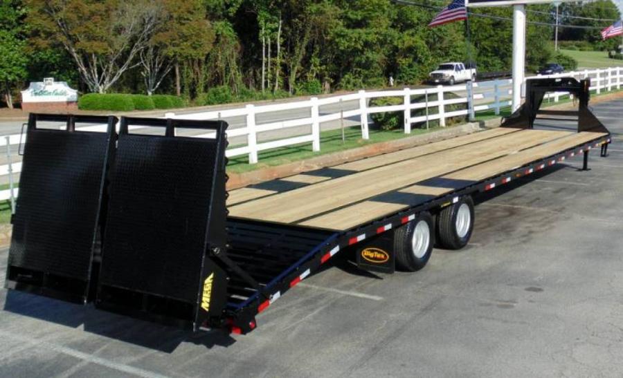Trailer World Big Tex 35+5 "Hot Shot" with MEGA RAMPS, Gooseneck