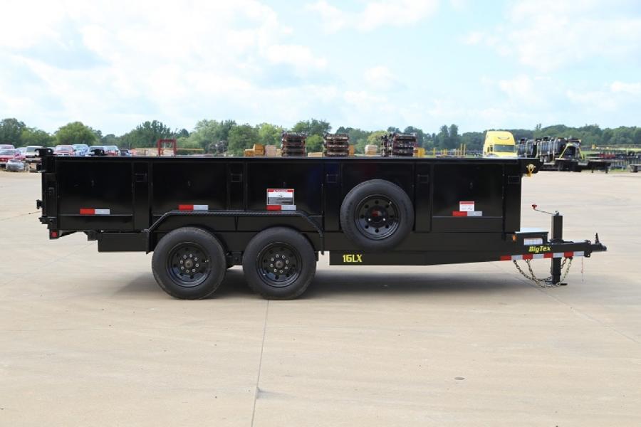 Trailer World Big Tex 16LX Dump Trailer, 7x14 & 7x16 with 8K Axles 17.