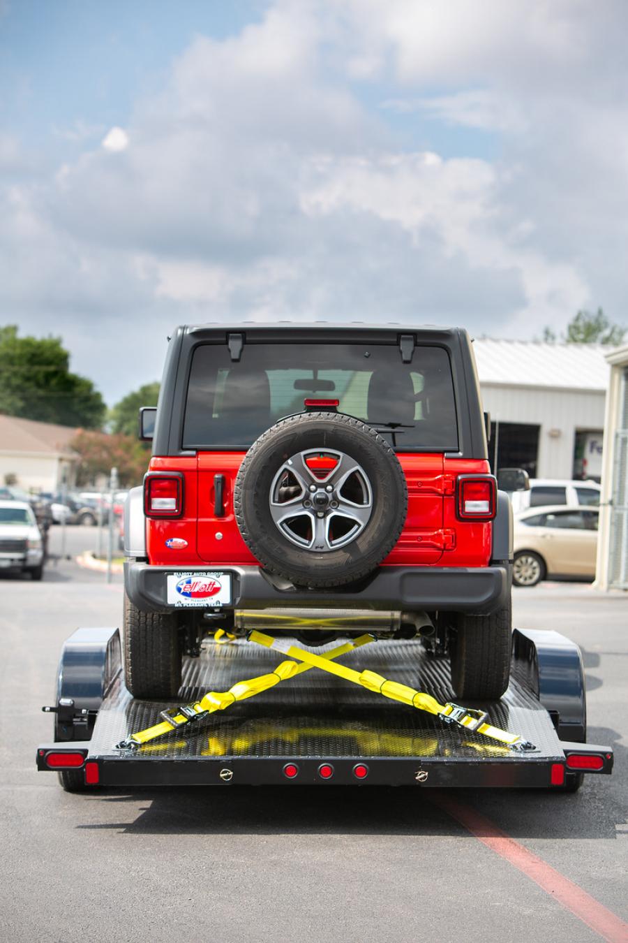 Trailer World 2020 Big Tex Metal Deck Professional Car Hauler 83" Wide