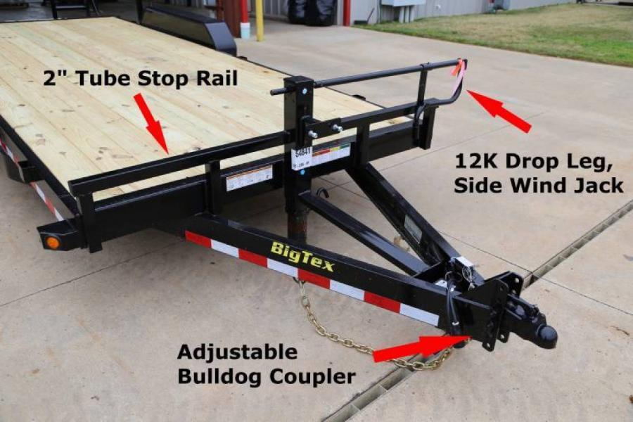 Trailer World 14ET 18 ft Heavy Duty Equipment Hauler w/ Mega Ramps