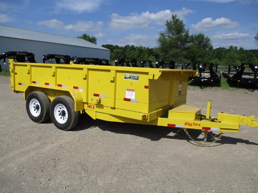 Trailer World 14LX14' Big Tex Dump Trailer FOR RENT 100.00 Per Day