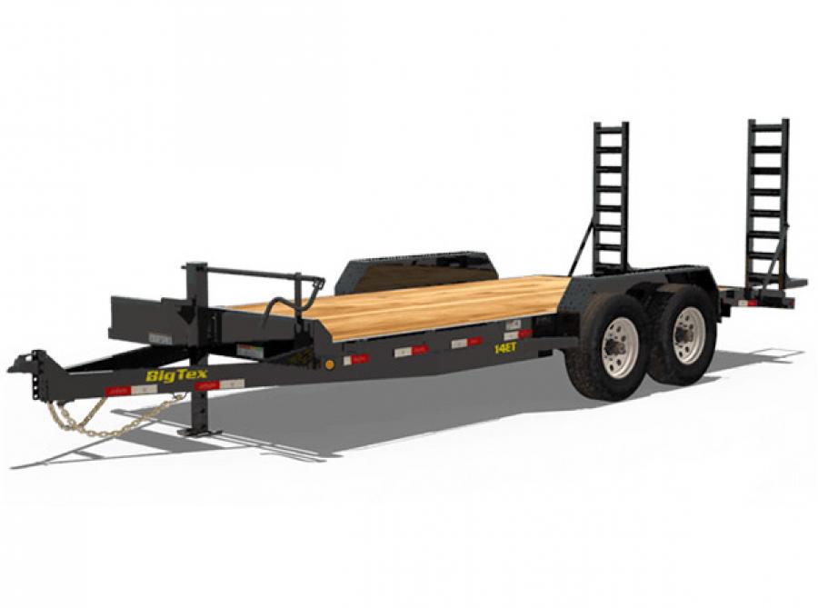 Trailer World: 14ET-20ft Big Tex Equipment Trailer FOR RENT $75.00 Per
