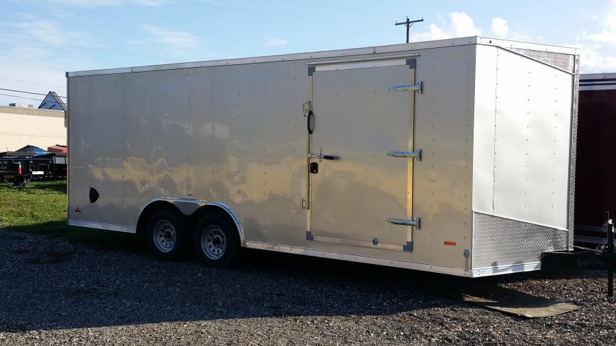 Trailer World RC TRAILERS (MENTOR) RDLX RDLX 8.5 x 20 TA FLAT TOP WE