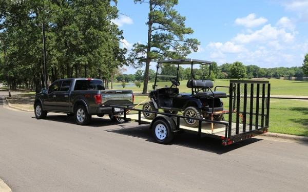 35SA-77" x 12 Single Axle Utility Trailer | Silsbee Motor ...