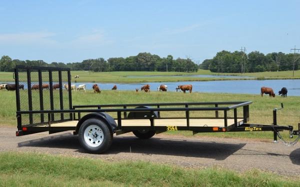 35SA-77" x 12 Single Axle Utility Trailer | Silsbee Motor ...