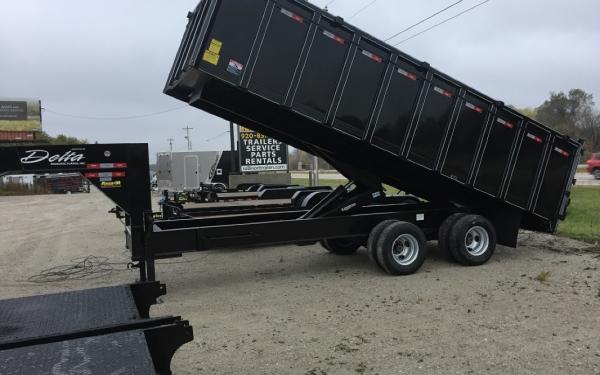 2019 20' Gooseneck Tandem-Dual Dump Trailer | Rollin-On ... wiring harness for big tex trailer 