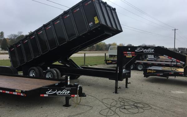 2019 20' Gooseneck Tandem-Dual Dump Trailer | Rollin-On ... wiring harness for big tex trailer 